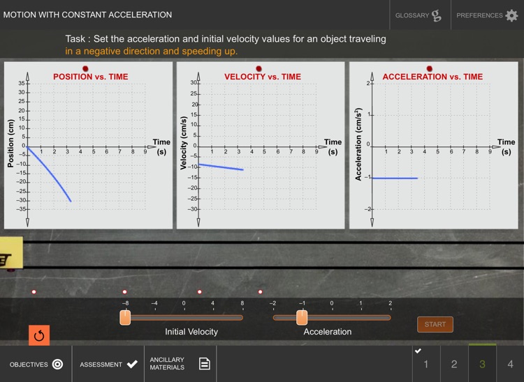 Motion w Constant Acceleration screenshot-3