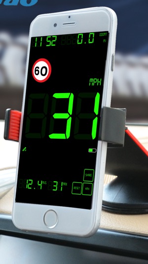 Speedmeter mph digital display(圖2)-速報App