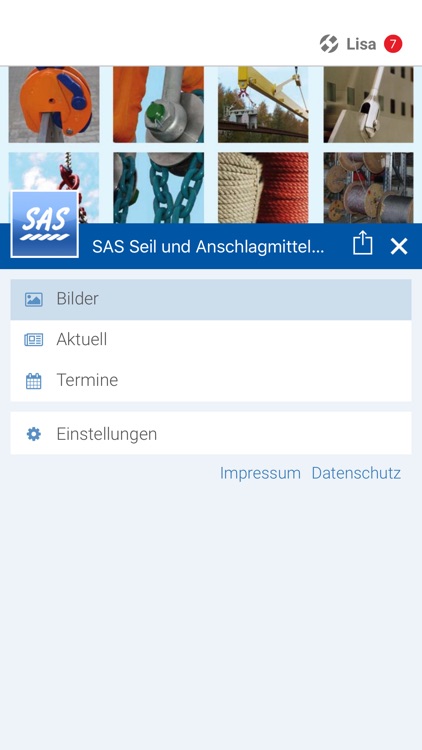 SAS Seil und Anschlagmittel