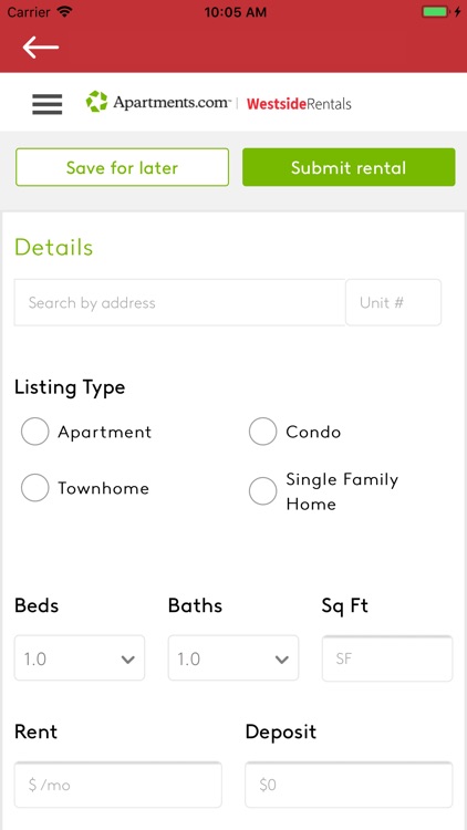 Westside Rentals Landlords