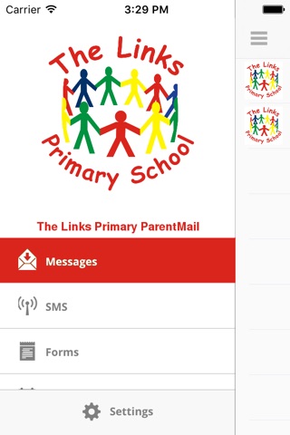 The Links Primary ParentMail (TS16 9ES) screenshot 2