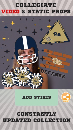 Pittsburgh Panthers Animated Selfie Stickers(圖2)-速報App