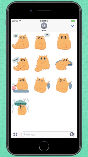 Red Fat Cat Stickers(圖2)-速報App