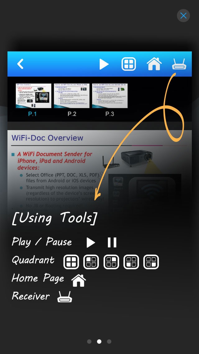 wivia Presenterのスクリーンショット2 wivia Presenterのスクリーンショット2