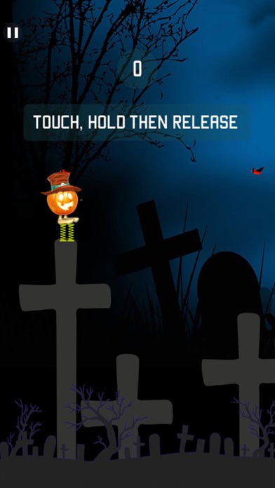 Halloween Pumpkin Jump Game screenshot 2