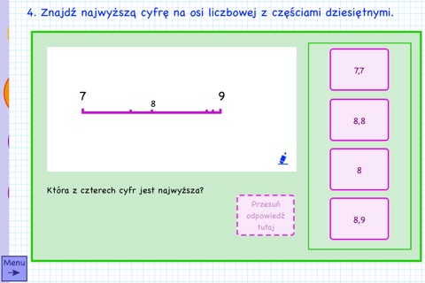 Ułamki dziesiętne screenshot 3