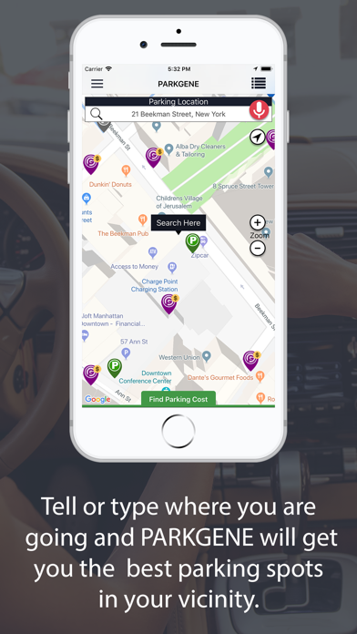 PARKGENE - Parking App screenshot 2
