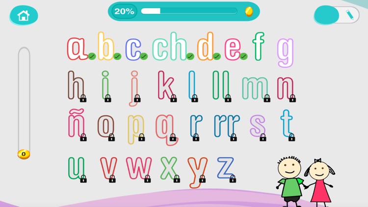 CHIMKY Trace Spanish Alphabets screenshot-3