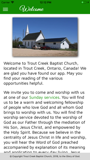 Trout Creek Baptist Church(圖2)-速報App