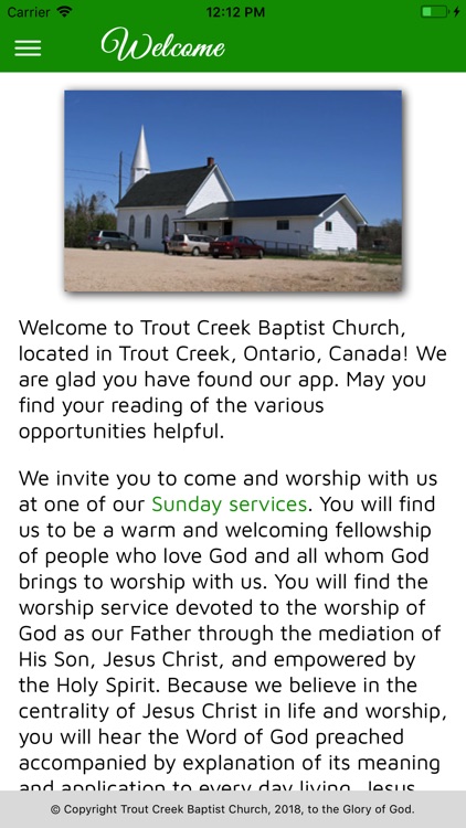 Trout Creek Baptist Church