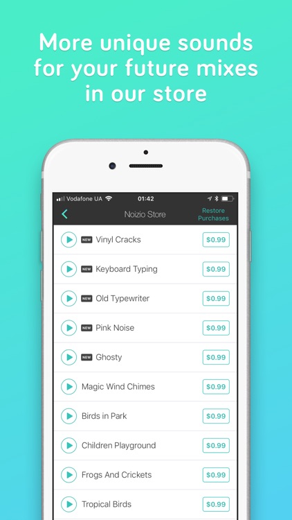 Noizio — focus, relax, sleep