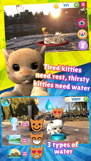 Kitty Paradise: AR Cat Care(圖2)-速報App