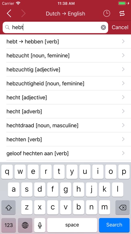 Accio: Dutch-English screenshot-3