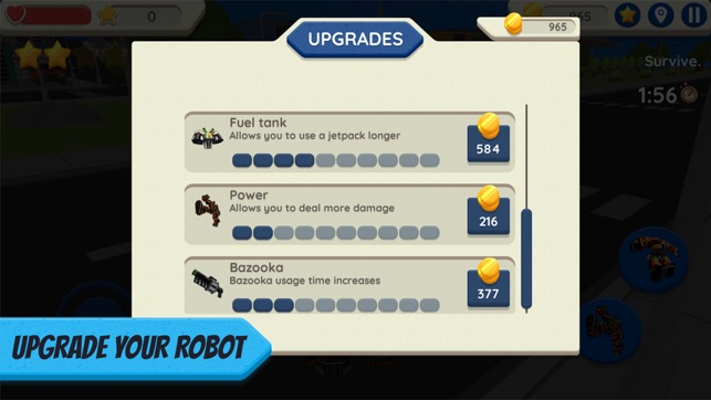 Robot Hero: City Simulator 3D(圖6)-速報App