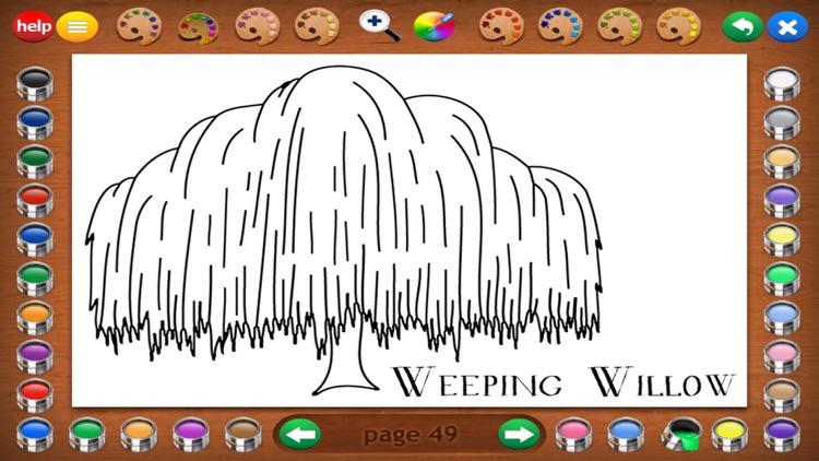 Coloring Book 4: Plants screenshot-9