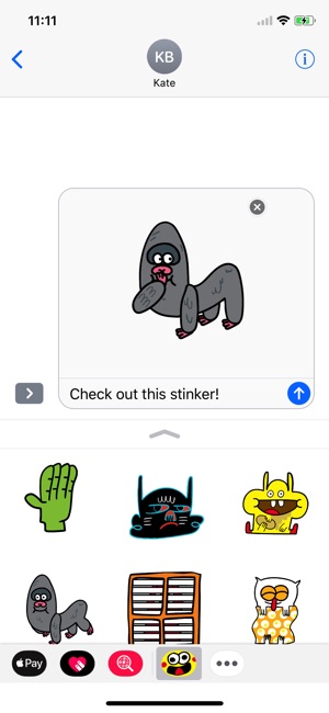 Burgerworld Animated Stickers(圖2)-速報App