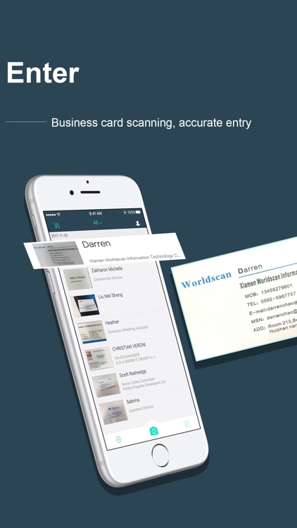 FoxCard-Card scanner OCR Scan