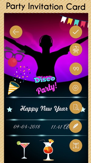 Party Invitation Card Creator