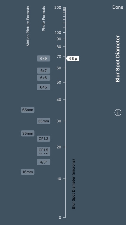 TrueDoF-Pro DoF Calculator screenshot-3