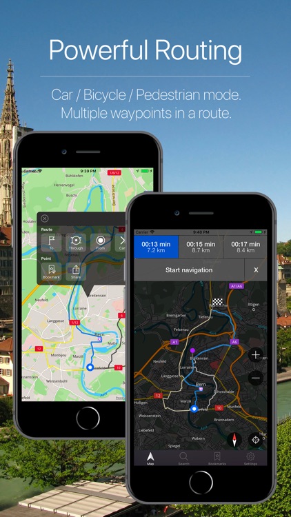 Switzerland Offline Navigation