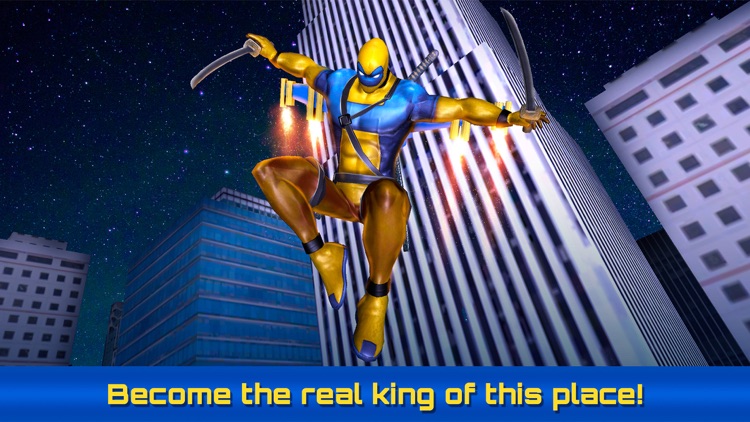 Dual Swords City Superhero Sim screenshot-3