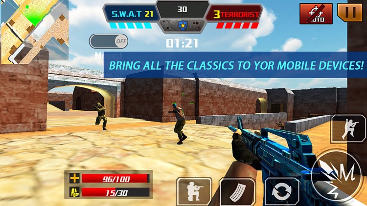 Critical strike battle shooting games