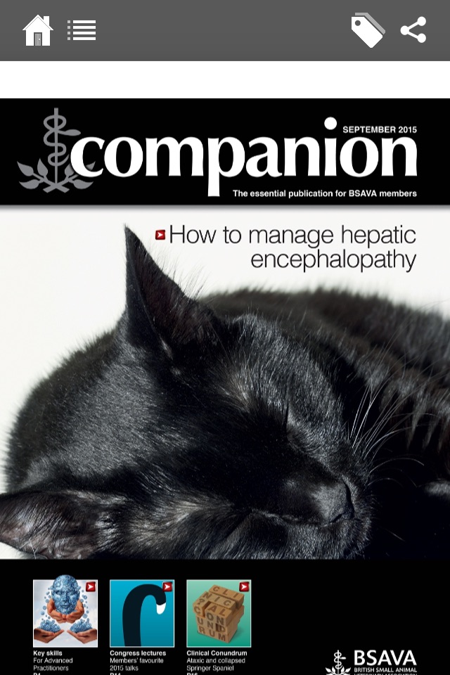 companion - the essential publication for BSAVA screenshot 2