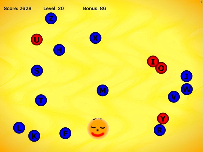 Catch the alphabet A-Z