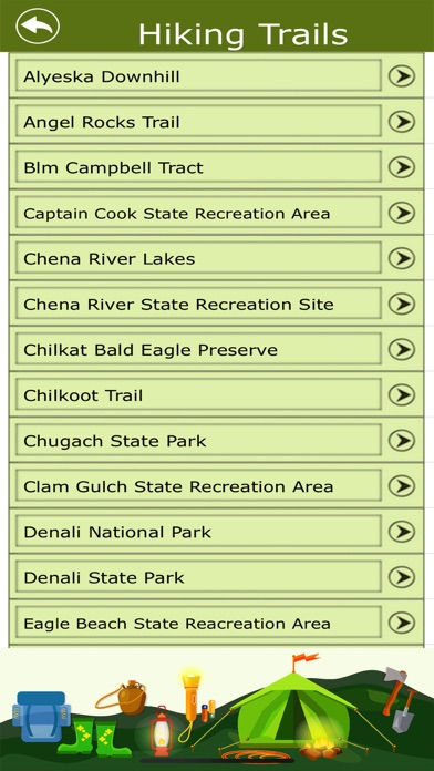 Alaska Campgrounds & Trails screenshot 3