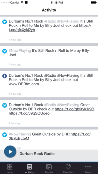 Durban Rock Radio screenshot 2