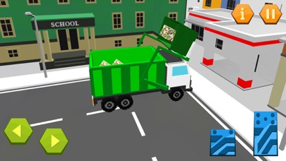 City Garbage Truck Recycle sim screenshot 4