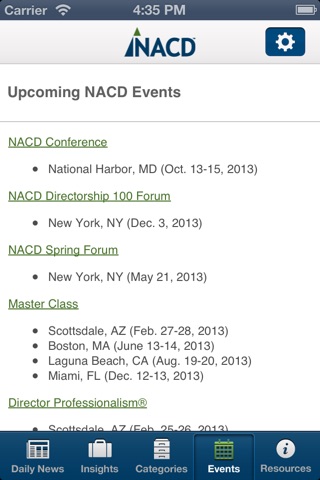 NACD Mobile screenshot 4