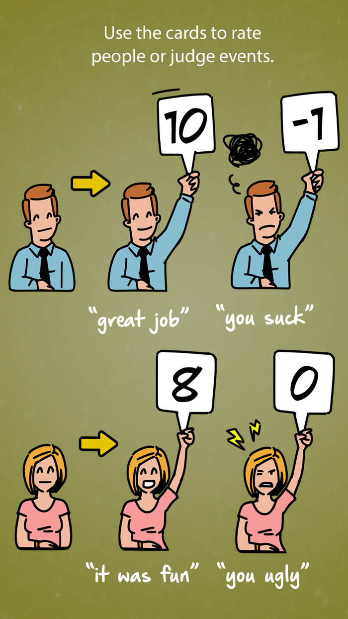 Score Cards Animated Stickers