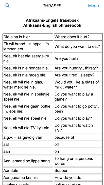 Great English-Afrikaans Dict. screenshot-5