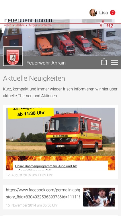 Feuerwehr Ahrain