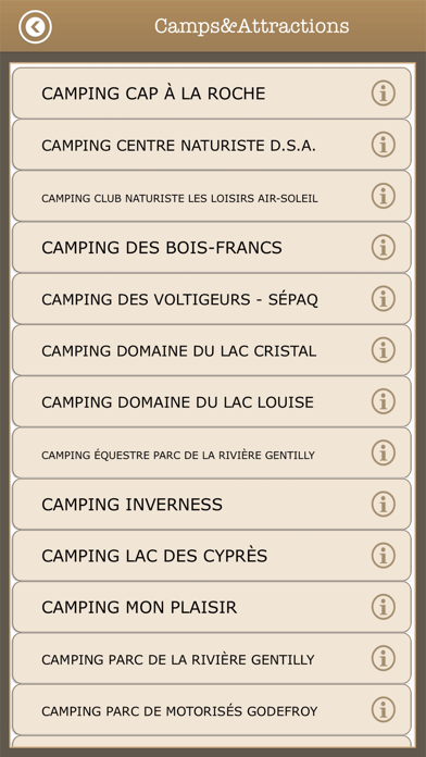 Visit- Quebec Camps & Trails screenshot 3