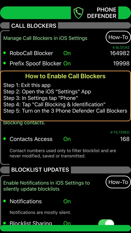 Phone Defender - Call Blocker screenshot-3