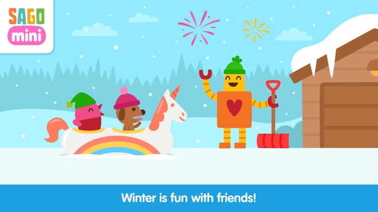 Sago Mini Snow Day screenshot-3