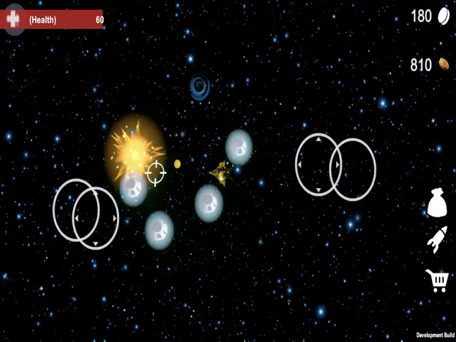 Asteroid Shot, game for IOS