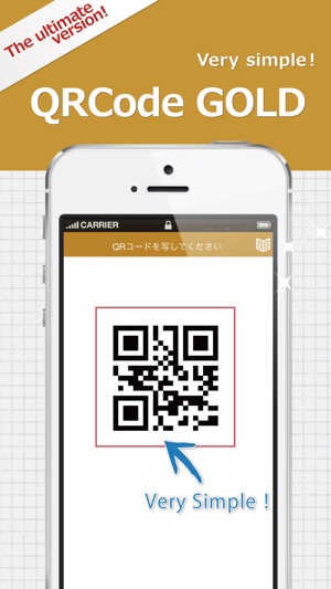 QRCode for iPhone iPad GOLD(圖1)-速報App