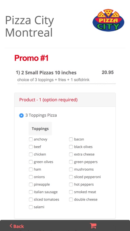 Pizza City Montreal screenshot-3