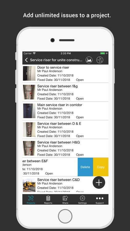SnagBricks - Site Auditing
