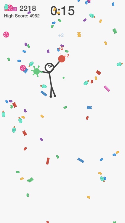 Sticky Stickman's Candy World screenshot-3