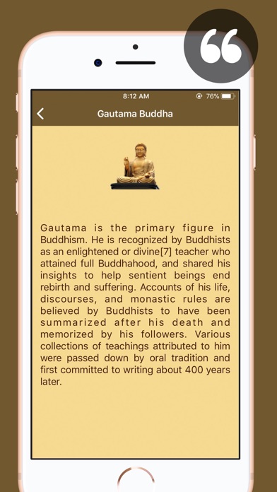 Gautama Buddha - Thought | Bio screenshot 2