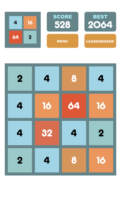2048 Puzzle - Number Games screenshot 2
