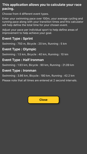 Triathlon Pace Calculator(圖5)-速報App