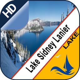 Lake Sidney Lanier gps offline chart for boaters
