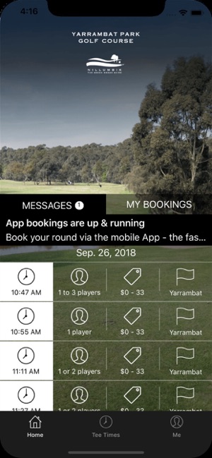 Yarrambat Golf Tee Times(圖1)-速報App