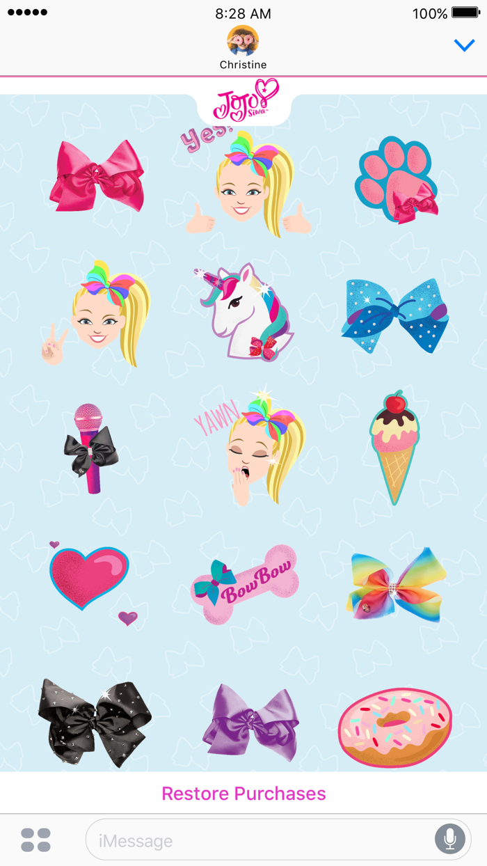 JoJo Siwa Stickers