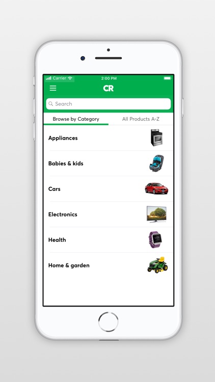 Ratings by Consumer Reports